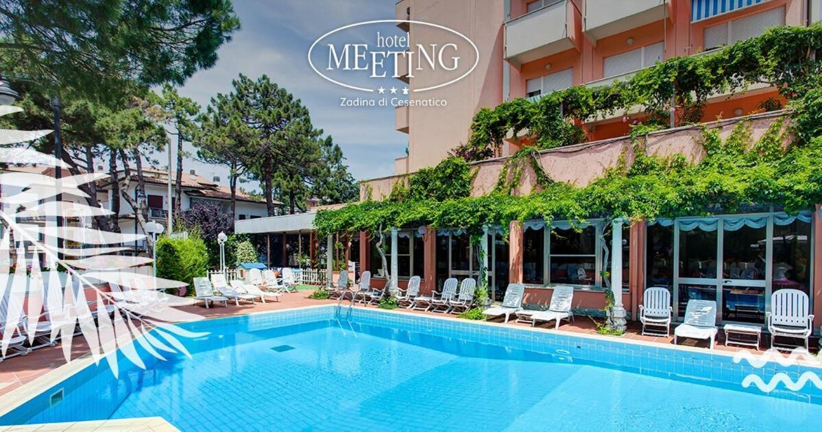 Hotel Meeting Cesenatico Dış mekan fotoğraf